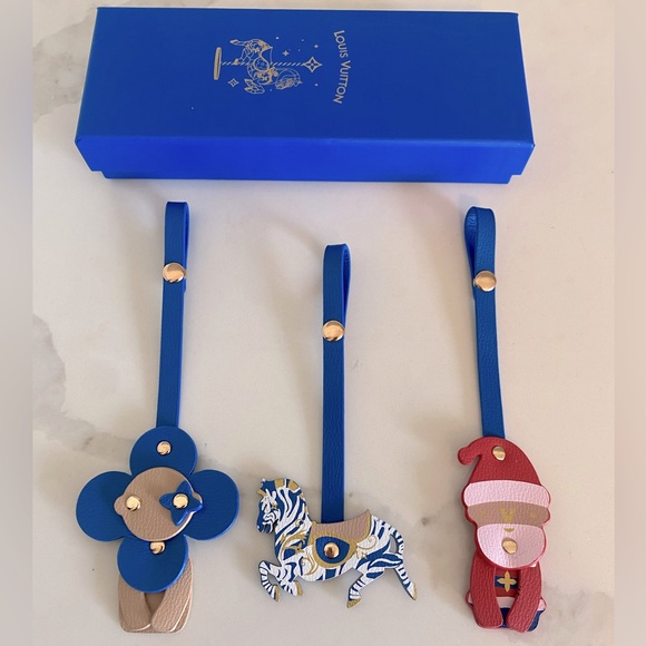Louis Vuitton VIP Novelty Holiday 3pc Ornament/ Bag Charms GWP - Picture 12 of 15